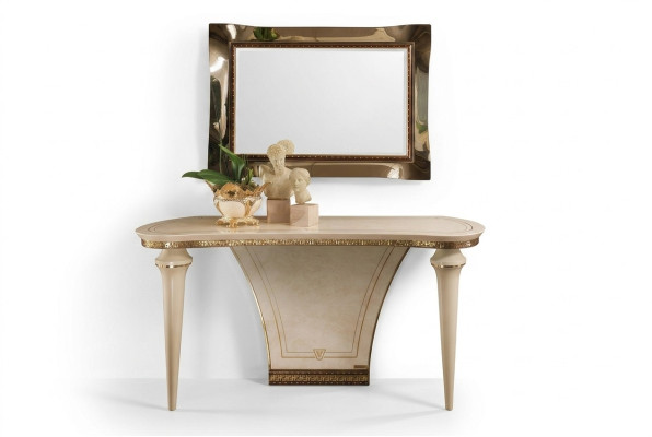 Table d'appoint en meubles italiens, console, table console, table basse de salon