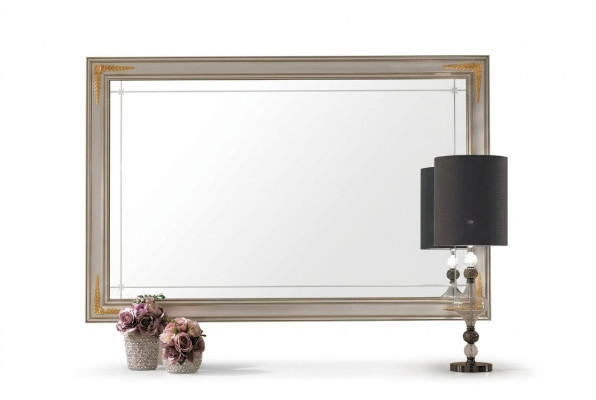 Miroir Miroir mural Miroir de couloir Rectangulaire Bois Décoration murale Miroir Baroque