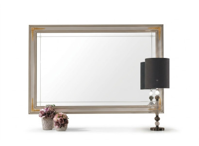 Miroir Miroir mural Miroir de couloir Rectangulaire Bois Décoration murale Miroir Baroque