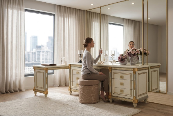 Consoles Table Coiffeuse Tables Maquillage Console Chambre Secrétaire neuf