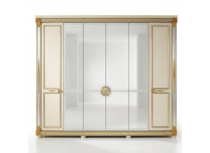 Garde-robe Chambre Garde-robe en bois style baroque et rococo Arredoclassic-meubles