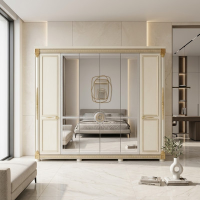 Armoire Chambre Armoire en Bois Style Moderne Armoires Luxe Classique