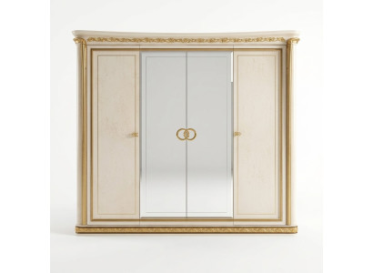 Armoire à vêtements Armoires à vêtements Miroir Meubles Salon Meubles en bois Arredoclassic