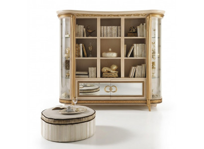 Bibliothèque de bureau Armoire classeur Mobilier de luxe Style Antique Armoire arredoclassic