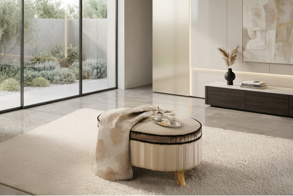 Conception Tabouret Rembourré Repose-pieds Ottomane Siège Chaise Pouf Rembourré Bancs