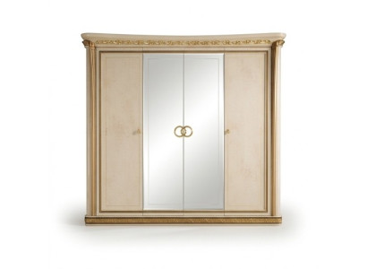 Armoire de vêtements de luxe Armoires à vêtements Meubles de designer brillants en bois de vie nouvel