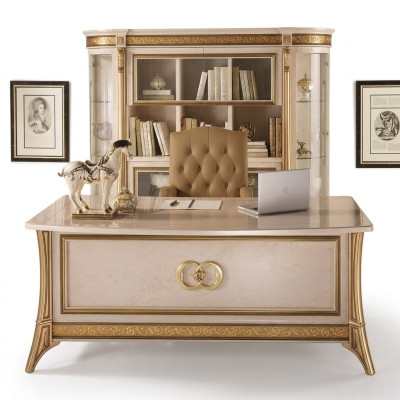 Bureau de conception de bureau Table Chaise Mobilier avec Chaise 2pcs. arredoclassic