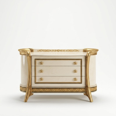 Commode Buffet Commodes Buffets Armoire à 3 tiroirs Armoire en bois neuf