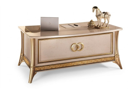 Bureau de luxe Bureau de style antique Rococo Baroque neuf