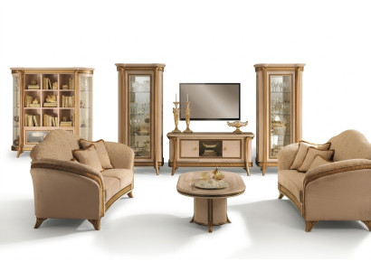 Meubles italiens Sofa Suite Groupe Siège Classique Ensembles 3+3 Places