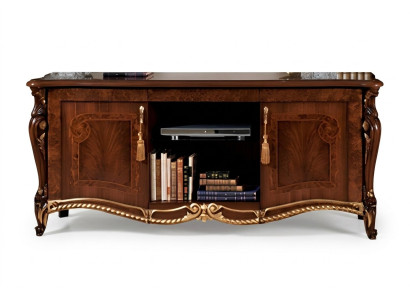 Meuble TV design Buffet télévision Armoire murale Basse Luxueux Étagères Commode Armoire nouvelle