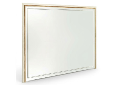 Miroir Miroir mural Designer Planches de plancher Salon Bois Design 270x215 arredoclassic