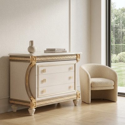 Commode Buffet Tiroirs Commode en bois Design Armoire Buffet Armoires neufs