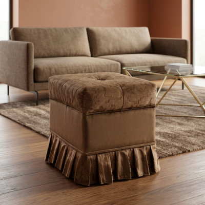 Tabouret de design Tabouret Luxe Pouf Repose-pieds Mobilier Tabouret Rembourrage arredoclassic