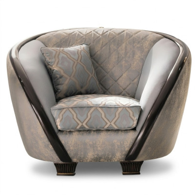 Fauteuil design, canapé en tissu, canapé, rembourrage, canapés, fauteuil, télévision, 1 place, arredoclassic.