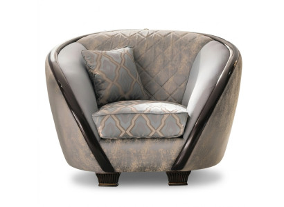 Fauteuil design, canapé en tissu, canapé, rembourrage, canapés, fauteuil, télévision, 1 place, arredoclassic.