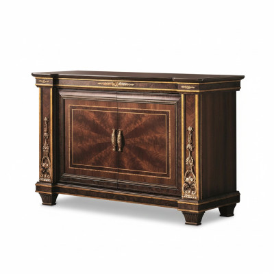 Designer Commode Buffet Commodes Étagère Bois Armoire Armoires Bois Nouveau Buffet