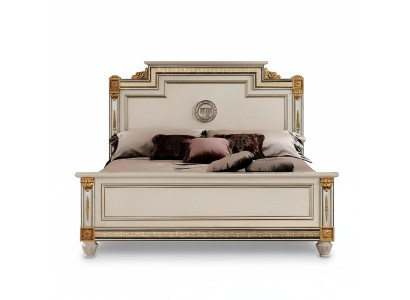 Chambre de luxe Lit Rembourrage Design Lits doubles de luxe King Size Lit d'hôtel
