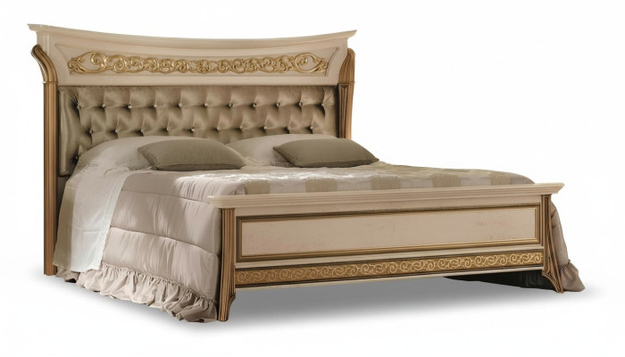 Lit Lit rembourré Lits Rembourrage Designer Hôtel Double 180x200 arredoclassic