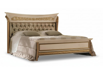 Lit Lit rembourré Lits Rembourrage Designer Hôtel Double 180x200 arredoclassic