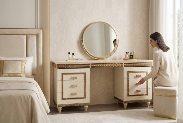 Coiffeuse Table de chevet Table de maquillage Console Chambre Commode Consoles nouvelle