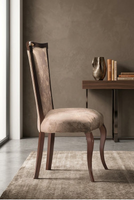 Chaise de designer Luxe Fauteuils inclinables Rembourrage 1x Fauteuil Salon Salle à manger Textile