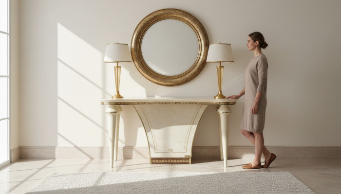 Meuble italien Table d'appoint Table console Table de designer Table de salon