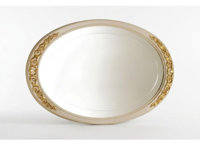 Miroir design Miroir mural Cadre en bois Miroir suspendu Meubles italiens de luxe
