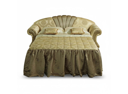 Canapé 2 places Canapé Design Rembourrage Classique Tissu Textile Fonction lit Canapés