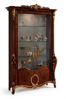 Vitrine de luxe Mobilier Salon Armoire Vitrines en verre Armoires de designer Commodes
