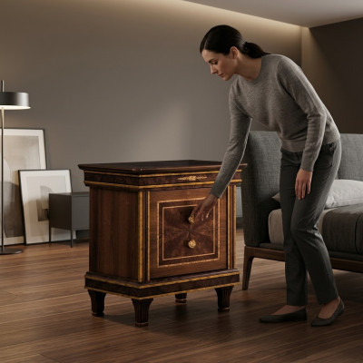 Table de console de nuit Commode Tables Consoles Armoire Design Chambre d'amis