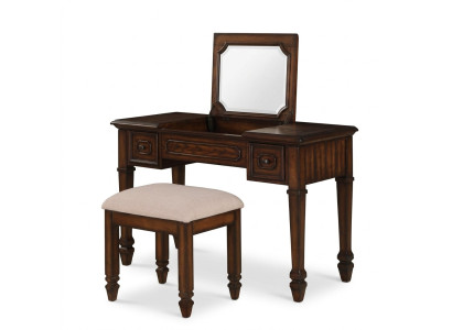 Coiffeuse Tabouret Bois Chambre de qualité Bois de buis Chêne rouge Créatif Moderne Luxe