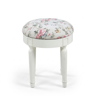 Tabouret rond Poufa Repose-pieds Tabouret rond Tabouret rembourré Tabouret d'appoint