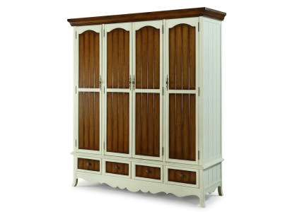 Chambre Armoire en bois Armoire à 3 portes Armoire Penderies