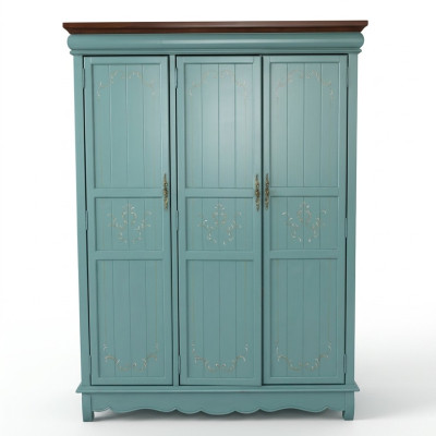 Chambre Armoire Armoire en bois Armoire Style américain Armoires de luxe Classiques