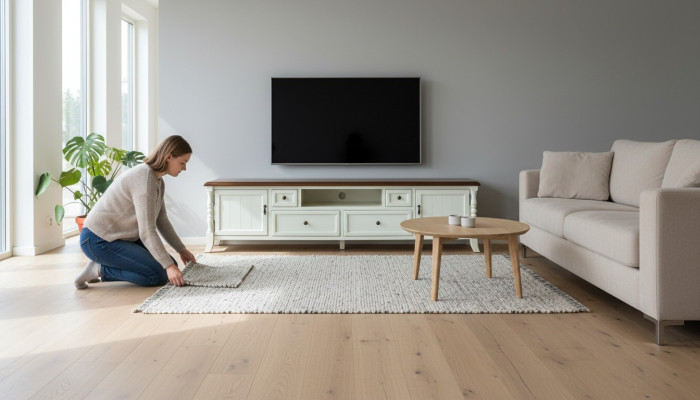 Meuble TV design bahut télévision Wall Landhaus buffet bas de gamme luxueux Commode Armoire nouveau