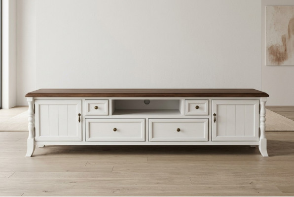 Meuble TV design bahut télévision Wall Landhaus buffet bas de gamme luxueux Commode Armoire nouveau