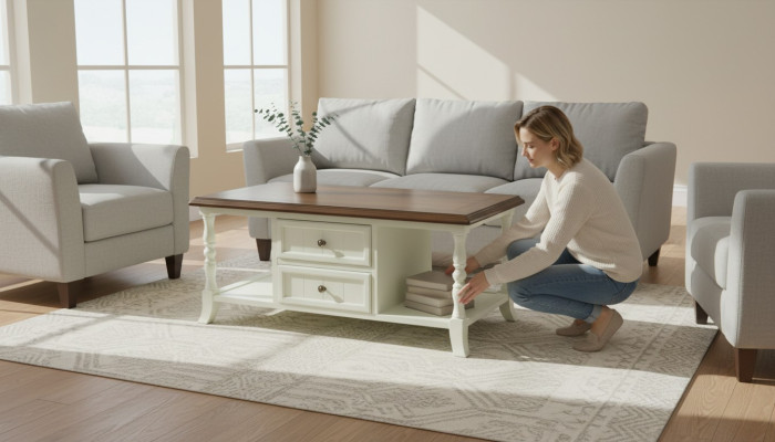 Table basse Table d'appoint Salon Design Table basse en bois Tables de canapé en bois neuves