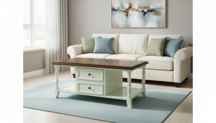 Table basse Table d'appoint Salon Design Table basse en bois Tables de canapé en bois neuves