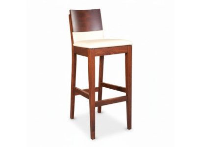 Chaise haute Tabourets de bar en bois massif Chaise en bois massif Tabourets de bar Comptoir Tabouret avec accoudoirs Solide