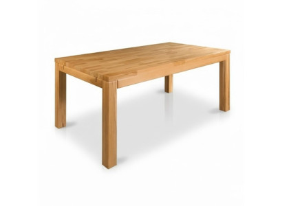 Table Table à manger Meubles massifs Salle à manger 200x100cm Bois naturel Bois massif nouvelles Tables