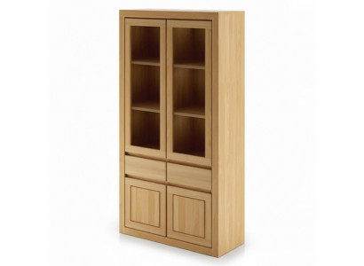 Vitrine Vitrines Armoire Vitrée Étagère Armoire en Bois Système de Rangement pour Armoire Étagères Salon