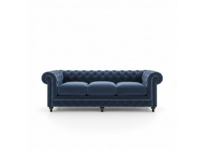 Chesterfield Sofa Canapés Ensemble de tapisserie de canapé Tissu d'ameublement en cuir