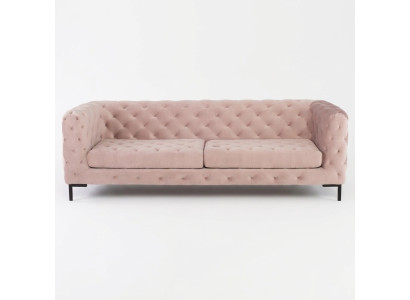 Canapé Chesterfield Canapé Tissu en cuir Canapés Suite 3 places