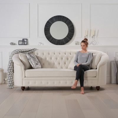 Canapé Royal Beige - Mobilier de luxe Chesterfield Design d'ameublement
