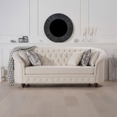 Canapé Royal Beige - Mobilier de luxe Chesterfield Design d'ameublement
