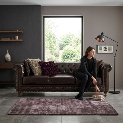 Canapé Chesterfield Tissu d'ameublement en cuir Canapés Suite d'ameublement 3 places