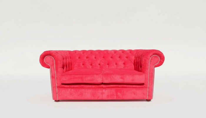 jvmoebel ® Canapé en cuir - Design Canapé deux places rembourré Ensemble Rouge Neuf