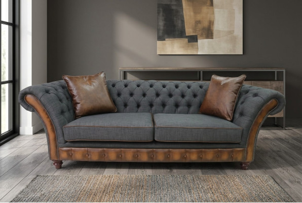 Canapé Chesterfield moderne - Canapé de designer de luxe - Mobilier Stil