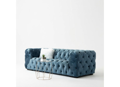 Chesterfield canapé moderne de luxe à 3 places, canapé designer pour salon à trois places